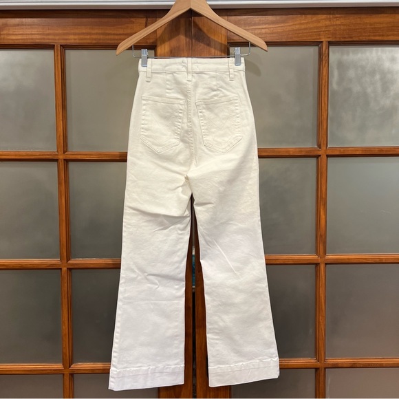 NWT✨ Show Me Your Mumu Cropped Farrah Trouser Pearly White - Picture 5 of 8